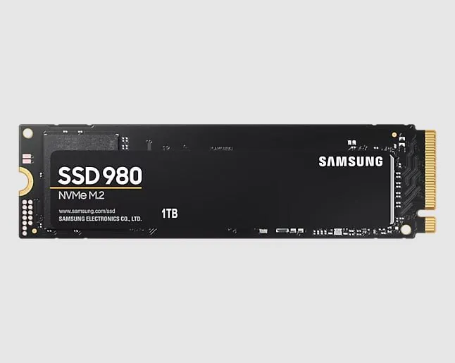 Ssd Samsung 1tb, M.2, Nvme 980, Leitura 3500mb/S E Gravao 3000mb/S - Mz-V8v1t0bw